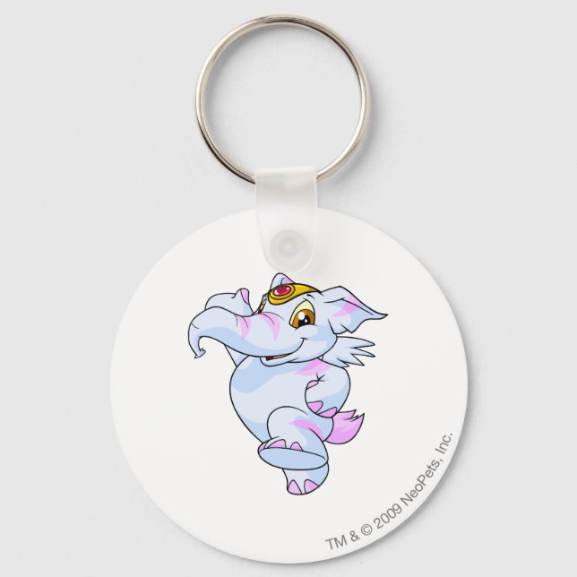 Elephante Striped Key Ring (Front)