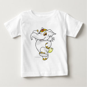 Elephante White Baby T-Shirt