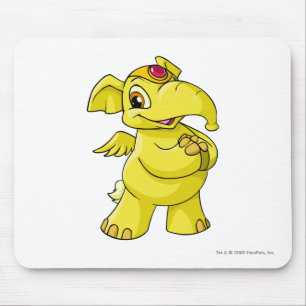 Elephante Yellow Mouse Pad