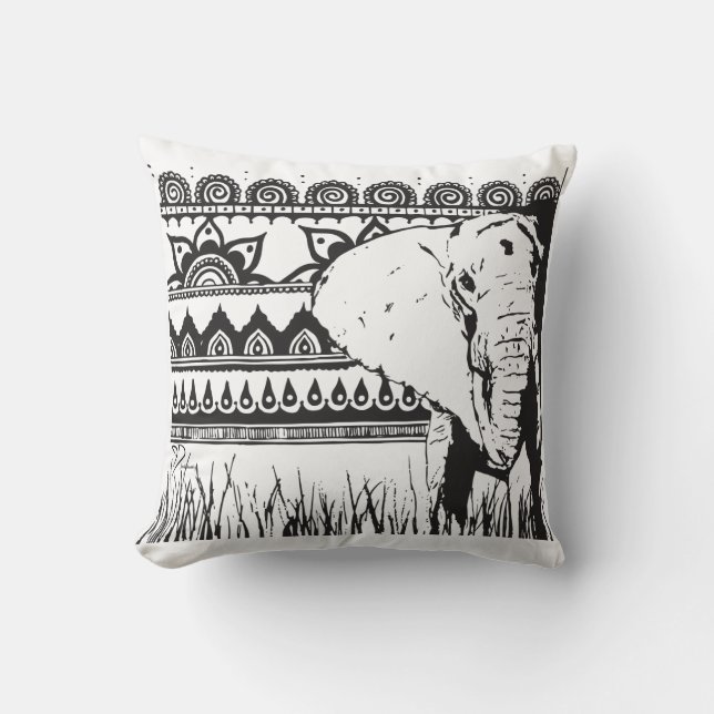Elephantee Pillow II (Front)