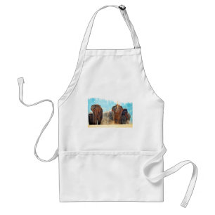 Elephants Animals Safari Destiny Peace Love Standard Apron