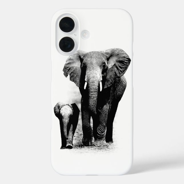 Elephants Case-Mate iPhone Case (Back)
