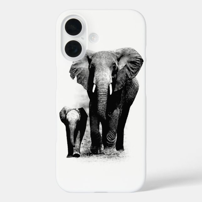 Elephants Case-Mate iPhone Case (Back)