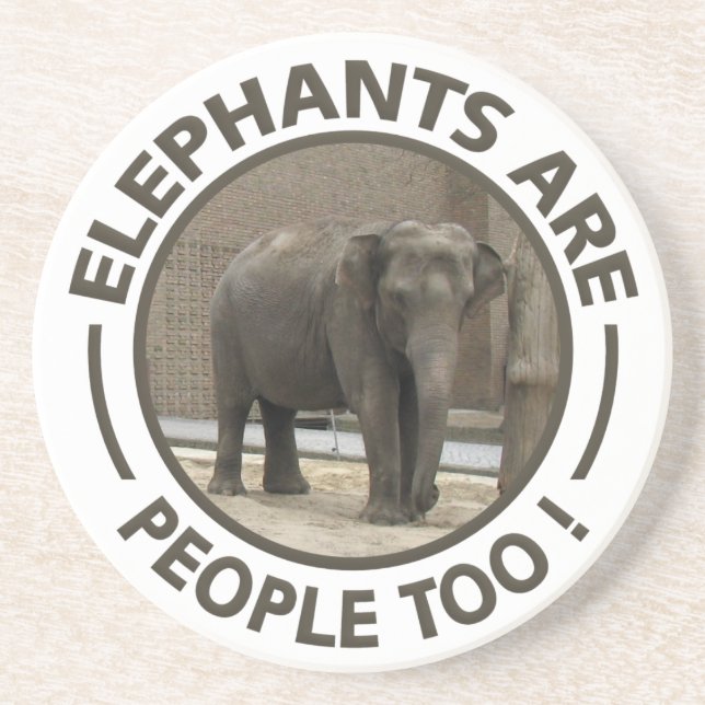 ELEPHANTS coaster (Front)