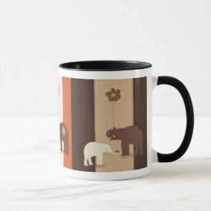 Elephants Coffee Tea Mug