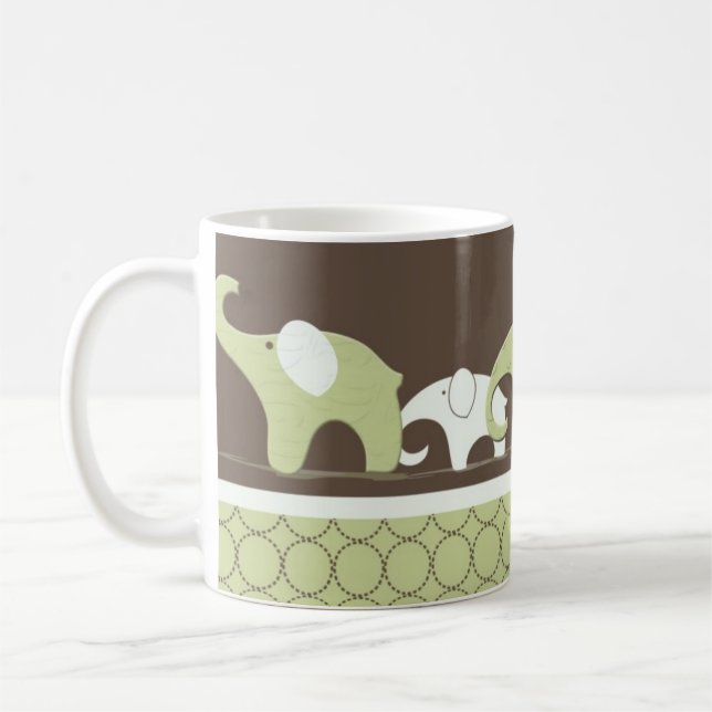 Elephants for Baby Mug (Left)