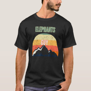 Elephants For Men Elephants Guy T-Shirt