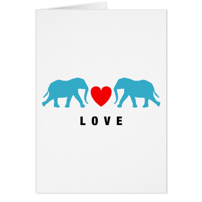 Elephants in Love (Front)