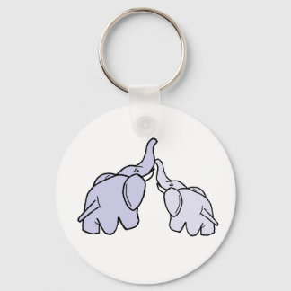 Elephants Key Ring