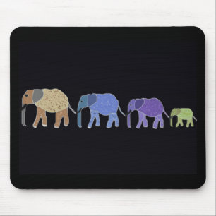 Elephants Never Forget Mouse Pad