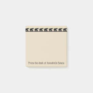 Elephants on the Move Post-it Notes