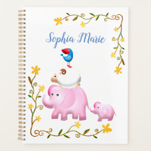 Elephants, Sheep & Bird Animal Tower Planner