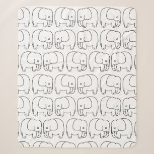 elephants sherpa blanket