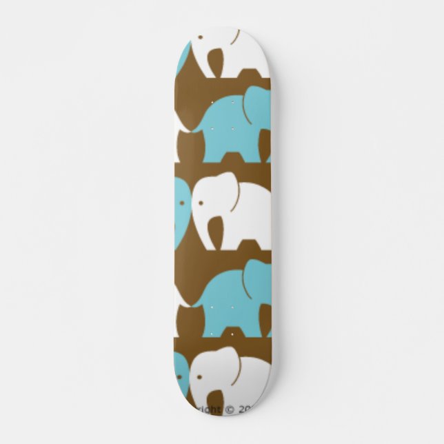 Elephants Skateboard (Front)