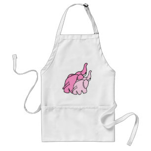 Elephants Standard Apron