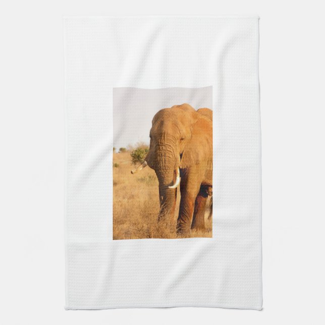 Elephants Tea Towel (Vertical)