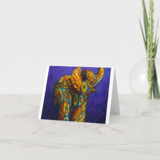 Elephants Thank You Card