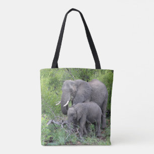 Elephants Tote Bag