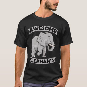Elephants Zoo Circus Fun Elephant Conservative T-Shirt