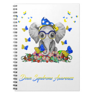 Elephent Her Fight Is My Fight Down Syndrome Notebook