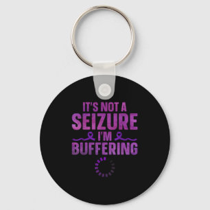 Elepsy Art For Men Women Suprt Elepsy Awareness Mo Key Ring