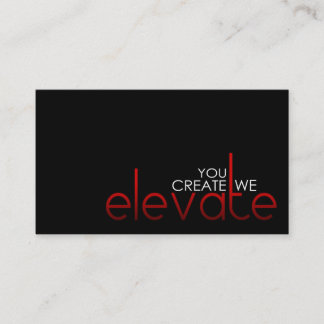Elevate Business Cards