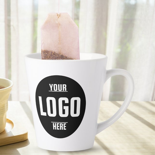 Elevate Your Brand with a Custom Business Logo Latte Mug (Custom Business Logo Latte Mug)