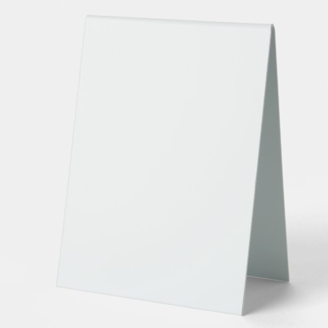 Elevate Your Brand with Custom Table Tent Signs (Front)