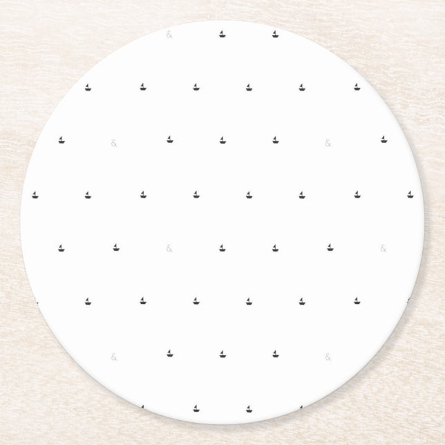 Elevate Your Brand with High-Quality Paper Coaster (Front)