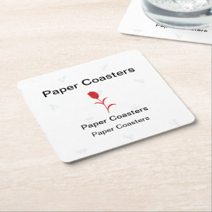Elevate Your Brand with High-Quality Paper Coaster