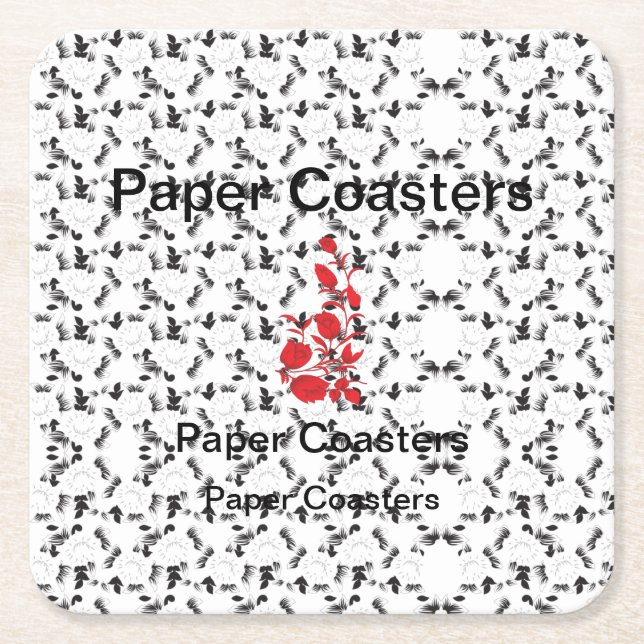 Elevate Your Brand with High-Quality Paper Coaster (Front)