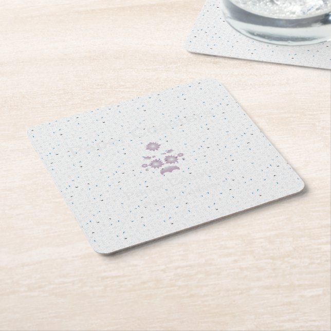 Elevate Your Brand with High-Quality Paper Coaster (Angled)