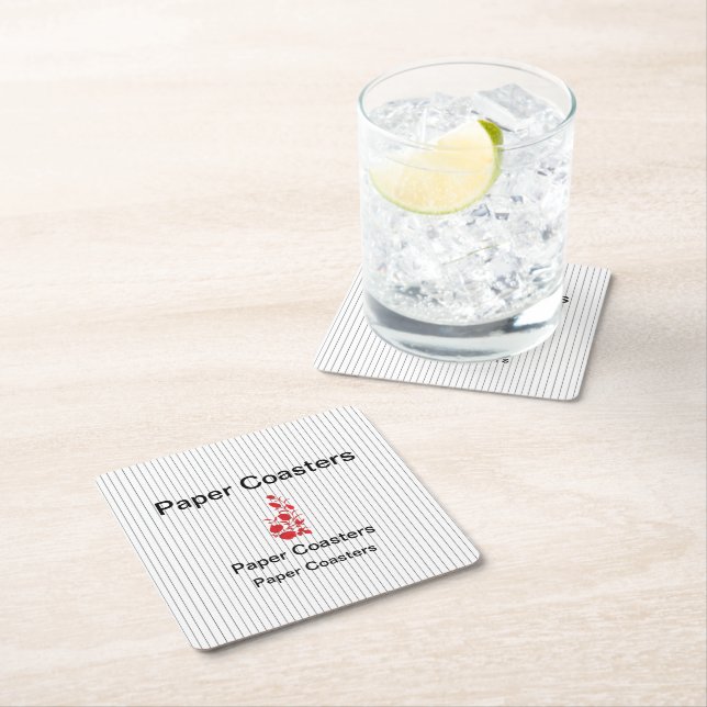 Elevate Your Brand with High-Quality Paper Coaster (Insitu)