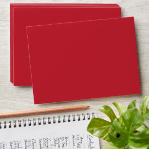 Elevate Your Design a Red Background and White Envelope