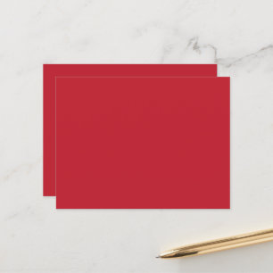 Elevate Your Design a Red Background and White  Postcard