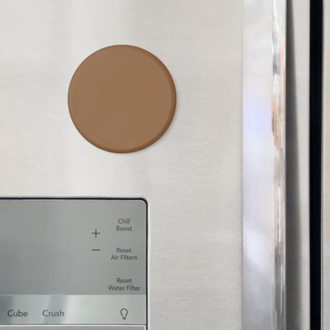 Elevate Your Design with a Brown Background Magnet (In Situ (Fridge))