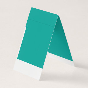 Elevate Your Design with a Green Background Business Card