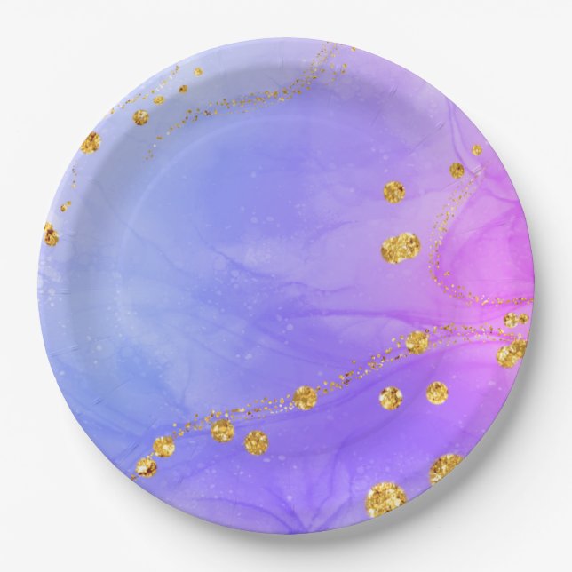 Elevate Your Dining Experience with Round  Paper Plate (Front)