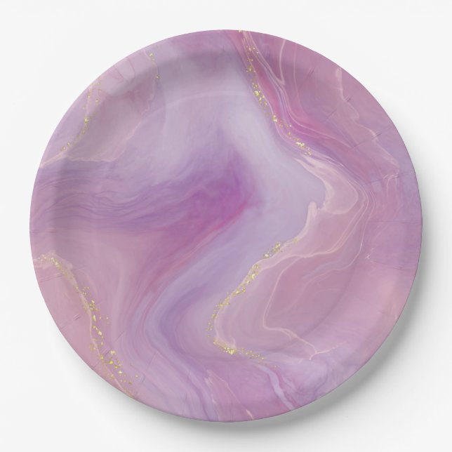 Elevate Your Entertaining with Round Paper Plates (Front)