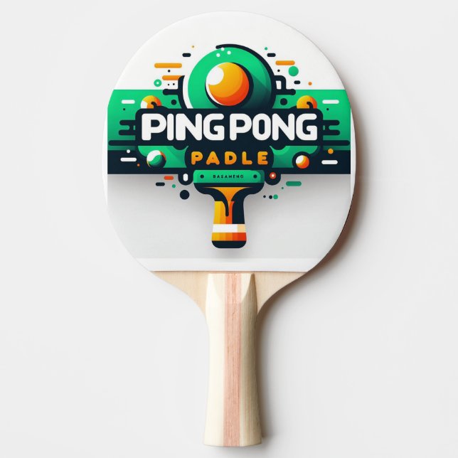 Elevate Your Game with Precision and Control Ping Pong Paddle (Front)