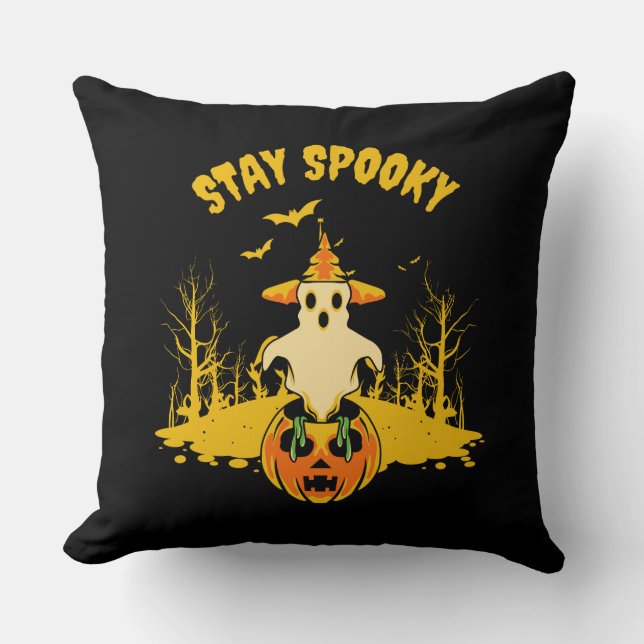 Elevate Your Halloween Decor Customised Pillow (Front)