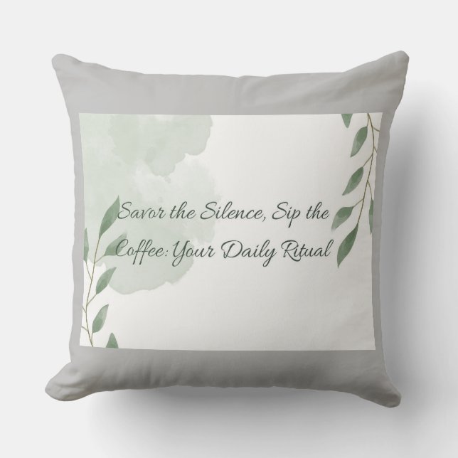 Elevate Your Home with Comfort and Charm Cushion (Front)