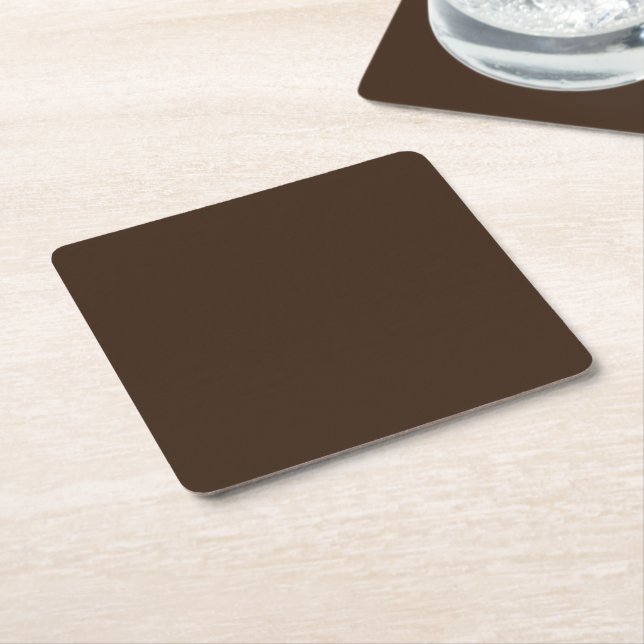 Elevate Your Look with Professional Men's Suit Square Paper Coaster (Angled)
