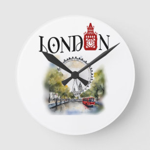 Elevate Your Space with London's Iconic Big Ben Round Clock