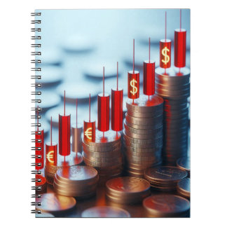 Elevate your space with trading-inspired art. 04 notebook