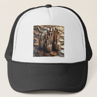 Elevate your space with trading-inspired art. 04 trucker hat