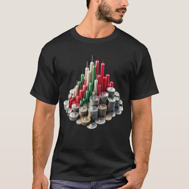 Elevate your space with trading-inspired art. Our  T-Shirt (Front)