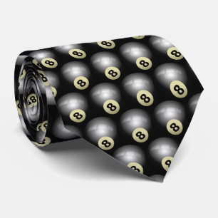 Elevate Your Style with Our 8 Billiard Balls Tie