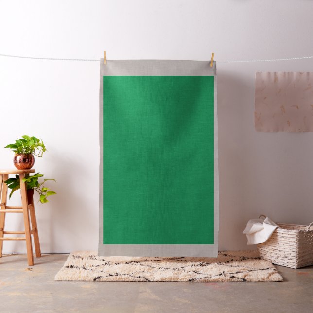 Elevate your Web Design with a Green Background an Fabric (In Situ)
