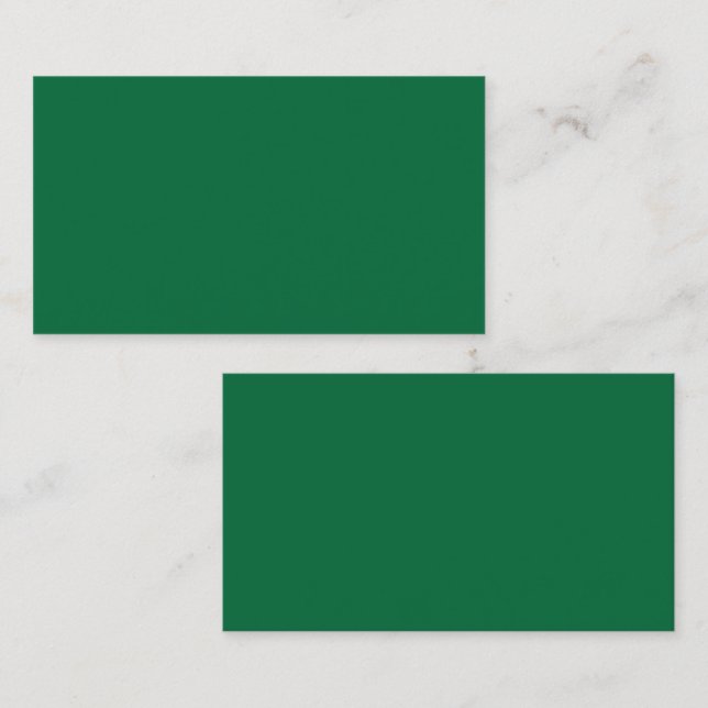 Elevate your Web Design with a Green Background Calling Card (Front/Back)
